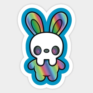 Skull Bunny 2 Sticker